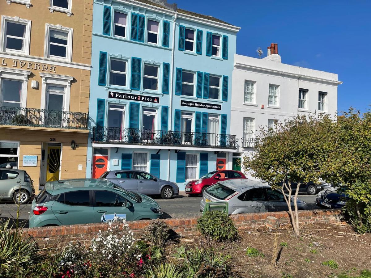 "The Parlour" Seafront Apartment Eastbourne Bagian luar foto