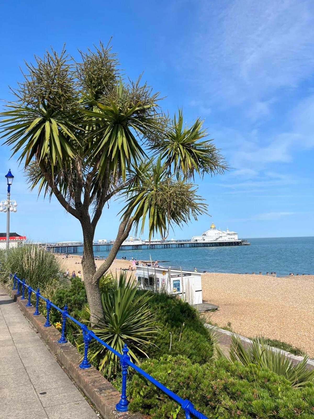 "The Parlour" Seafront Apartment Eastbourne Bagian luar foto